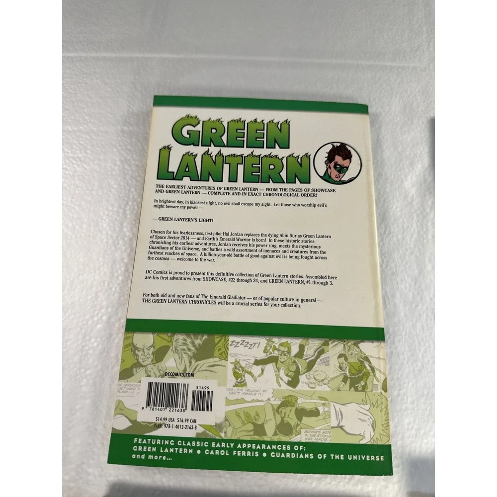 Green Lantern Graphic Novel Lot of 4 | Chronicles Vol 1,‎ Rebirth, Movie Books